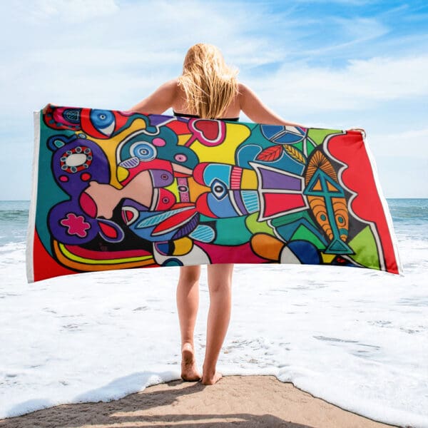 Chelsea Lee Art® Sun Blanket - Fragments of Identity